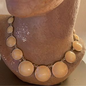 Statement Stone Necklace l Butterscotch